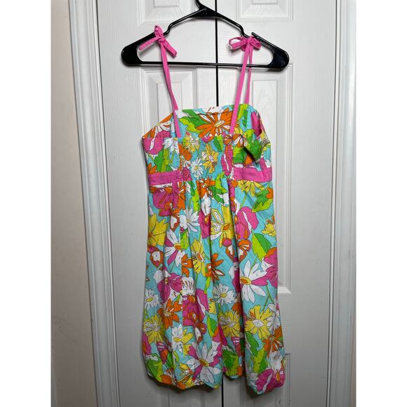 Lilly Pulitzer Girls Paint by Numbers Dress Size 14 - Picture 4 of 7